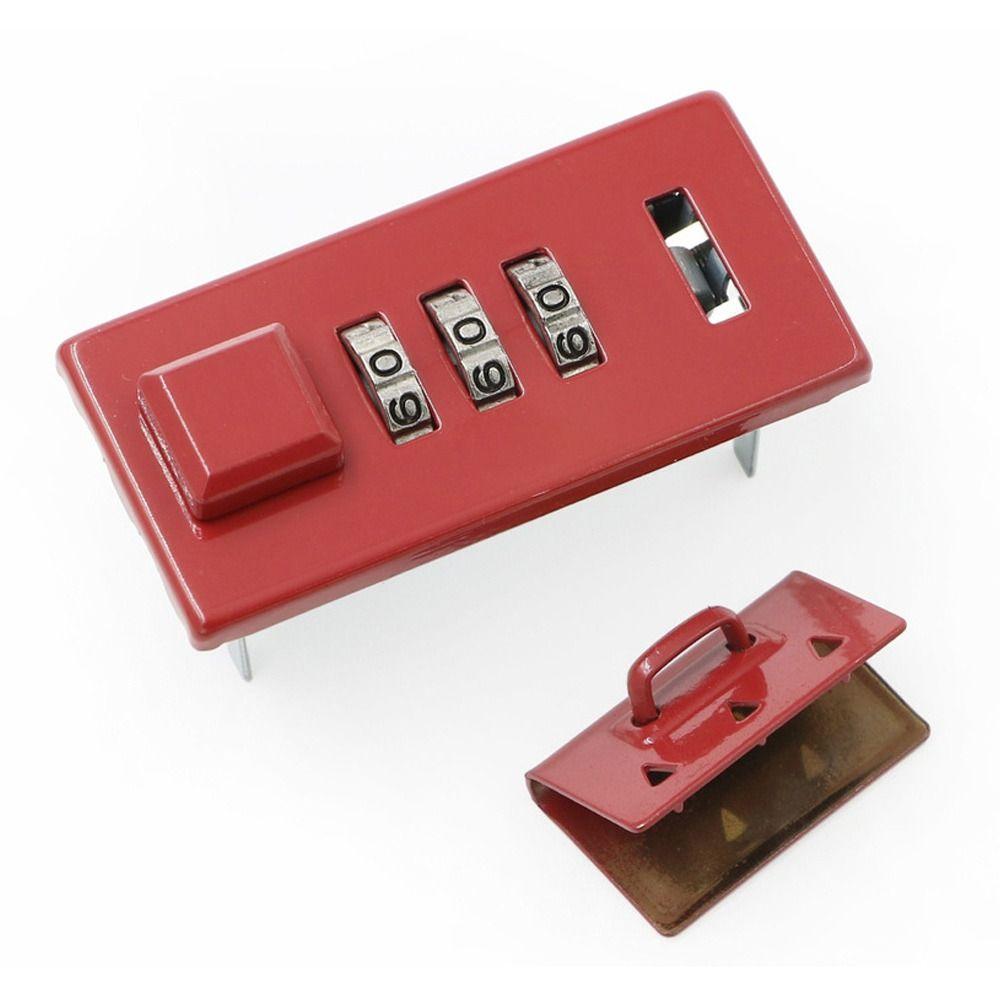 Прочный сплав Блокнот Замок с паролем DIY Многоразовый Замок для портфеля Водонепроницаемый сплав Замок Багаж