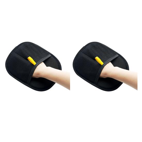 1/2/3Pcs Double Sided Pet Grooming Glove Reusable Cat Hair Remover Dog Massage