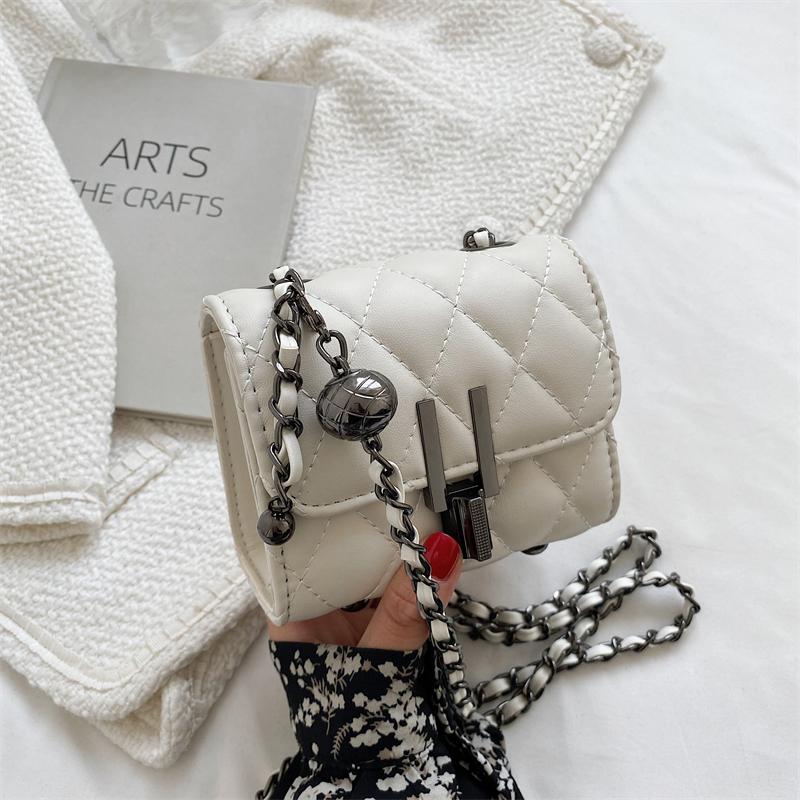 Суперпопулярная маленькая квадратная сумка для женщин в Instagram, новая модная летняя мини-сумка с цепочкой в виде ромба