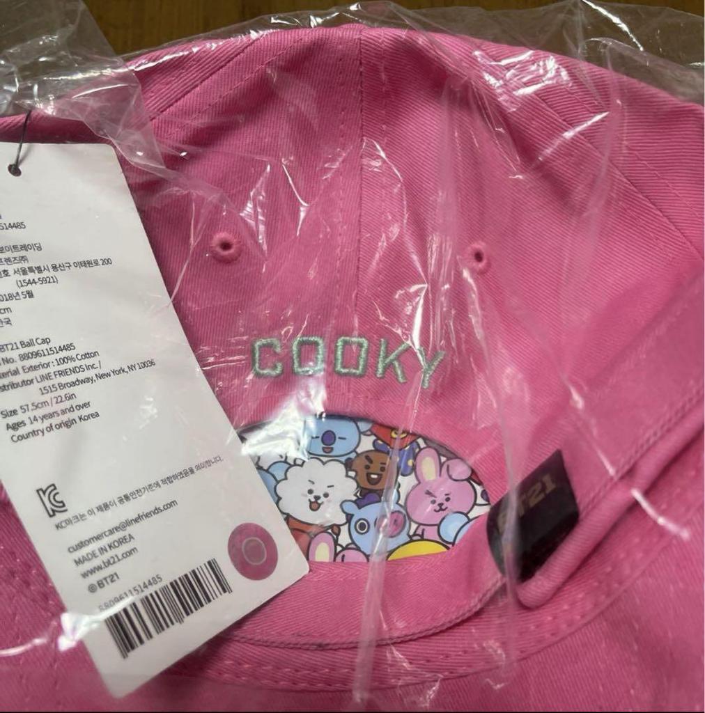 [Б/У] BTS ЧОНГУК BT21 COOKY Шапка-печенье Корея