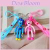 Poppy Playtime Трехмерный парный брелок Стильный и прочный силиконовый кулон