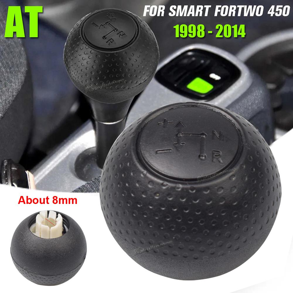 Для Mercedes Smart Fortwo 450 1998-2014 Черный автомобиль Автоматическая ручка переключения передач Ручка рычага переключения передач Ручной шарик Высокое качество