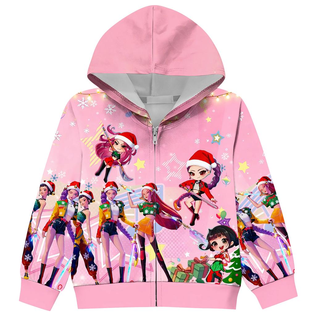 Children's Long-sleeved Loose-fitting Pullover Hoodie With Drawstring And Solid Color