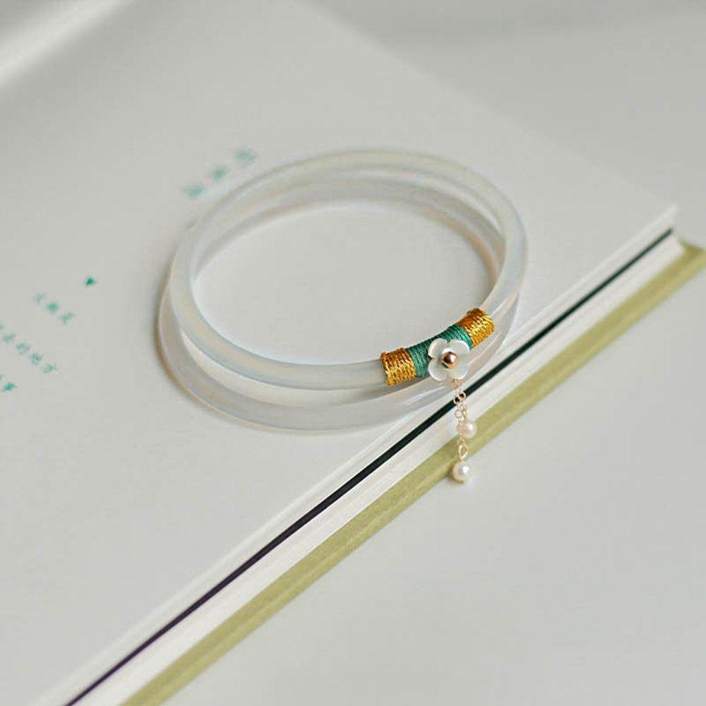Gift Wedding Jewelry Stone Bracelet Women Bangles Chinese Style Jewelry Antique Bracelet