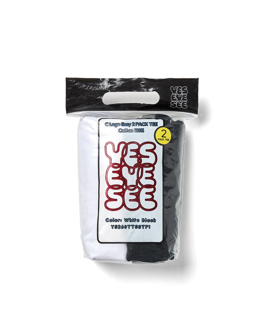 YESEYESEE Футболка с логотипом C Easy 2 шт. Мульти