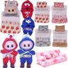 Doll Pajamas Furniture Sleeping Bag For Labubu 17cm Plush Doll Clothes Accessories Cute Decoration Game Toys For Girls