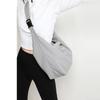 2025 Spring Nylon Dumpling Bag: Trendy, Large-Capacity Shoulder Messenger for Men & Women - Ideal for Sports & Cycling