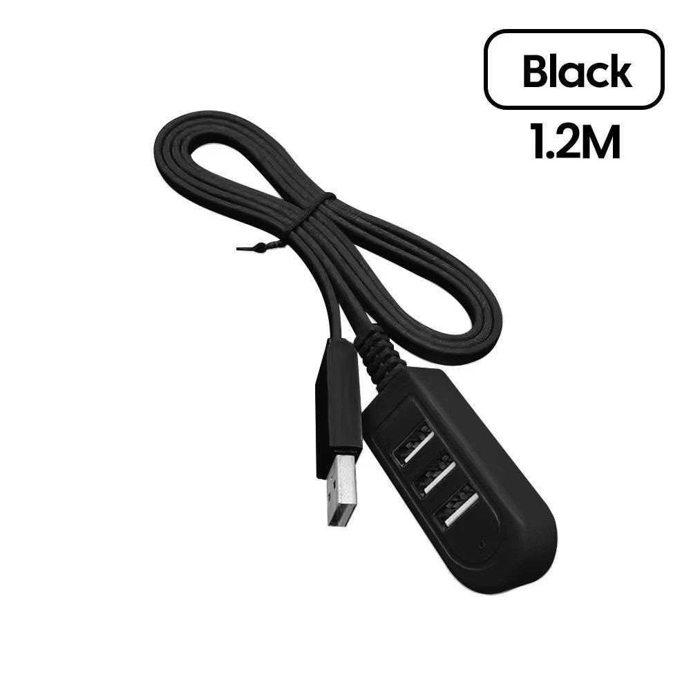 Портативный многофункциональный USB-хаб Обновление 2.0 3 в 1 USB-адаптер USB-удлинитель 30/120 см