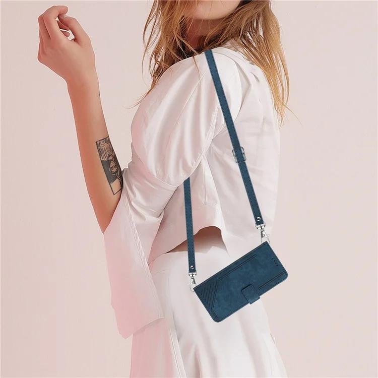 Для Honor X8a 4G чехол-кошелек из искусственной кожи с принтом и подставкой, защищенный от падения корпус телефона с 2 ремешками