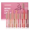 12 Color Book Lip Gloss Set Matte Velvet Non Staining Cup Lipstick