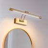 LRechargeable Wall Sconce Adjustable Black Gold For Living Room Backdrop Bedroom Bedside Mirror Front Counter Dormitory LED Lamp