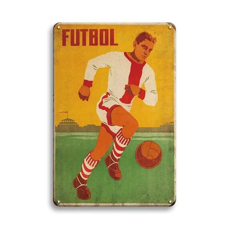 Лыжный бейсбол, металлический знак, австрийские винтажные постеры, спортивный клуб, лыжная металлическая доска, декоративная металлическая пластина, железная живопись, спортивная стена