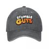 Бейсболки Stumble Guys Cartoon, потертые игровые головные уборы для мужчин и женщин, регулируемая посадка, кепка