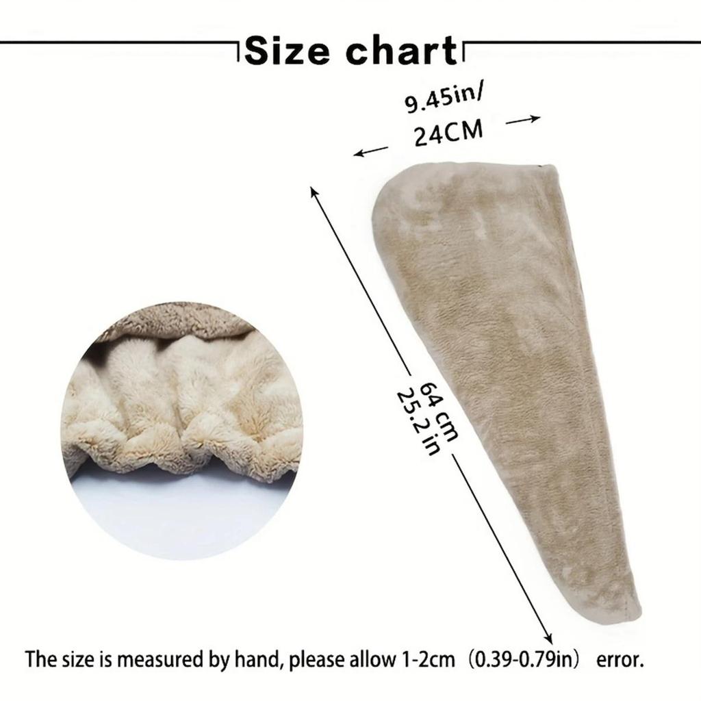 Newest Microfibre After Shower Hair Drying Wrap Womens Girls Lady's Towel Quick Dry Hair Hat Cap Turban Head Wrap Bathing Tools