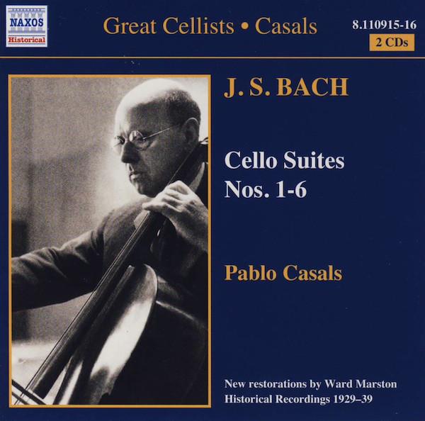 CD-J. S. БАХ - СЮИТЫ ДЛЯ ВИОЛОНЧЕЛИ № 1-6 811091516 Naxos Historica 2000 Не Япония Классика Б/У