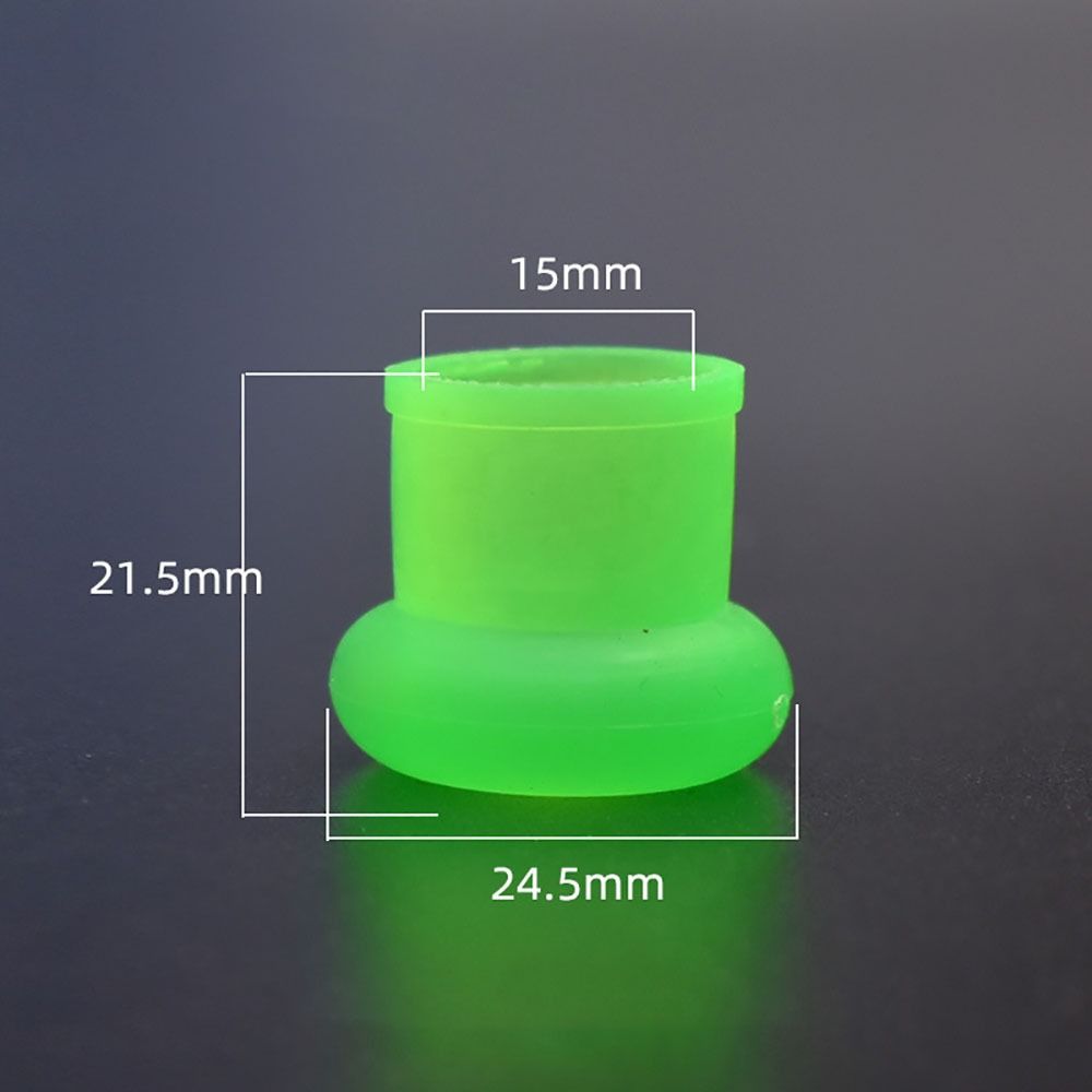 10Pcs Silicone Fishing Rod Retaining Ring Fishing Gear Rod Bottom Protector Fishing Rod Stopper