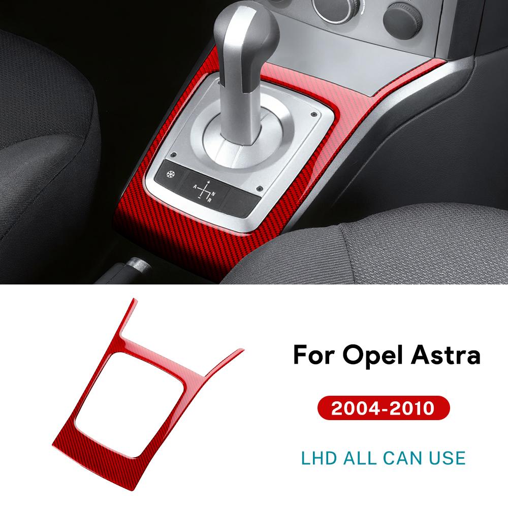 Наклейка из настоящего мягкого углеродного волокна для Vauxhall Opel Astra H MK5 2004-2006 2007 2008 2009 2010 Ручная коробка передач Ручной тормоз