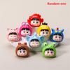 Random One Animal Hood Crayon Shin-Chan Dolls Figures Cute Anime Ornaments Model Statue Toy Collection Kids Gift Diy Accessories