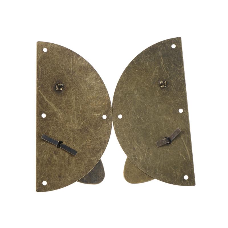 Китайский стиль Мебельная фурнитура Железная дверь Стук молоток Ручка Винтажный замок