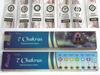 Incense Sticks 7 Chakras Vedic 12 Sticks