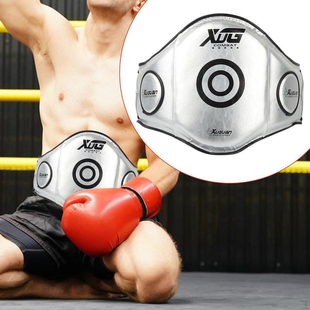 Боксерский протектор для тела, защитная накладка на живот, регулируемая защита, защитное снаряжение для спарринга по муай-тай