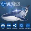 Пульт управления кит Игрушка для распыления воды Лодка с дистанционным управлением корабль Подводная лодка Роботы Рыба Электрический На открытом воздухе rc Игрушки Для мальчика Дети