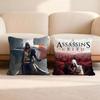 Чехол на подушку Game A-Assassins CreedS для дома и автомобиля, многоцелевой, двусторонний, мягкий и прочный для повседневного использования
