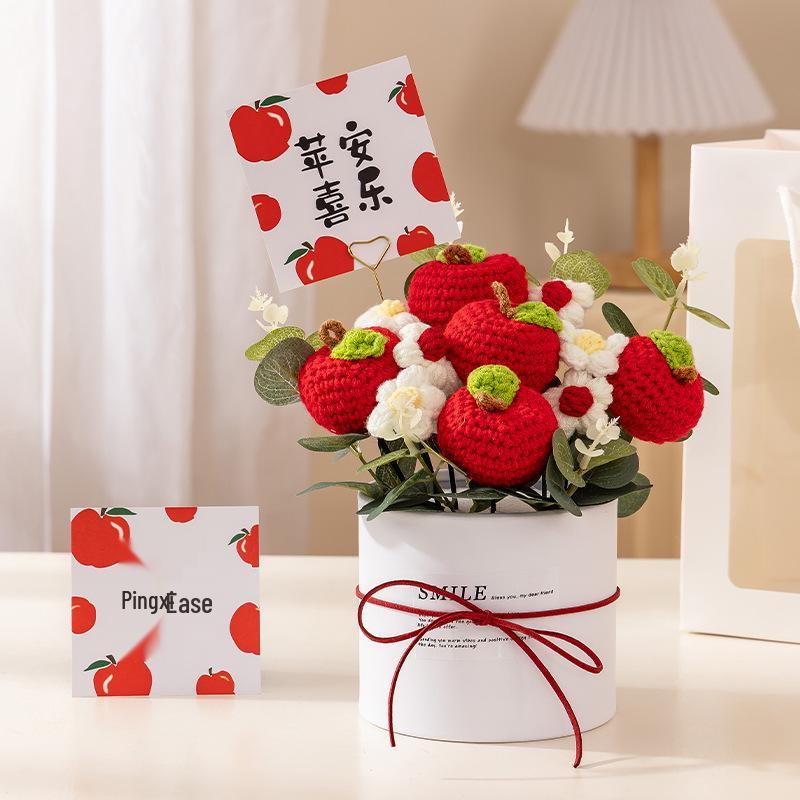 Preserved Flower Bouquet with Little Bear for Graduation, Birthday, Teacher's Day, or Special Friend