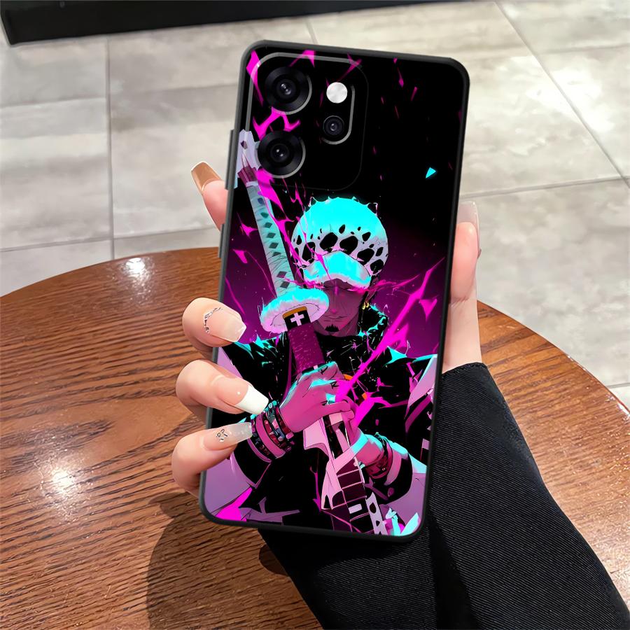 Чехол для телефона для Oppo F9 F11 F29 A83 A74 A76 A84 Reno 4F 5 6 7 8 10 11 14 A93 A98 A96 A78 One Piece Аниме