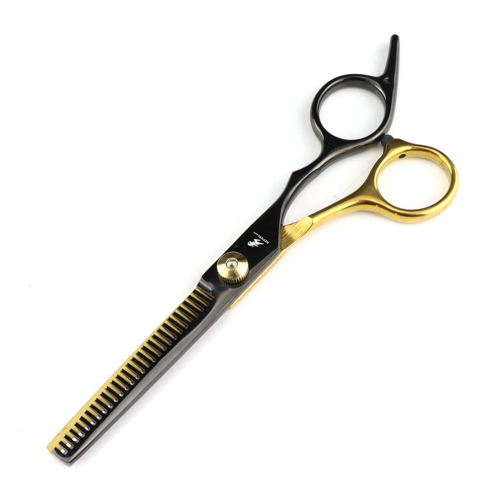 6 Inch Tooth Scissors Flat Scissors for Barbers and Hairdressers Special Fine Scissors for Thinning Haircuts and Hair