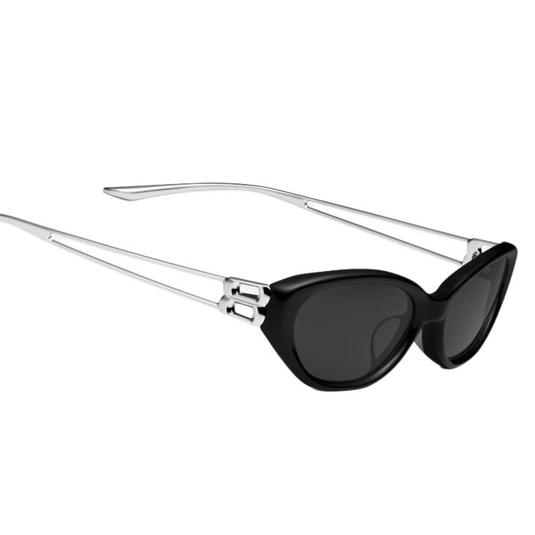 Gentle Monster 2026 Series Personality Cat Eye Sunglasses Unisex sunglasses Black MIMOSA-01