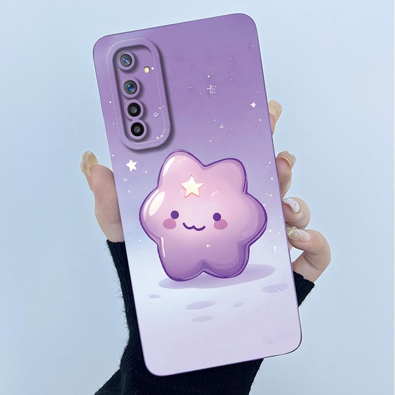 Чехол для телефона Realme 6 Чехол Realme 6s Модный Простота Масляная живопись Цветок Мягкий Жидкий силикон Оболочка Для Realme 6 Pro Funda