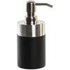 Soap Dispenser - DKD Home Decor - Standard - Black - Resin and Stainless Steel - 7x7x17 Cm