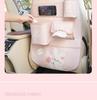 Cartoon Car Seat Back Organizer & Anti-Kick Pad