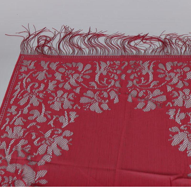 Летний длинный шарф шаль шарф капюшон однотонный кружевной ажурный шарф с кисточками для женщин