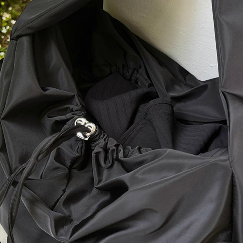 Casual Drawstring Shoulder Bags For Women Large Capacity Handbag Sport Gym Bag Shopping Bag Gilr Crossbody Bag