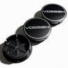 4pcs VOSSEN Logo Emblem Badge Car Wheel Center Caps 48MM 42MM Wheels Hub Cap Rim Hubcaps Cover Replace Car Accessories for Fait