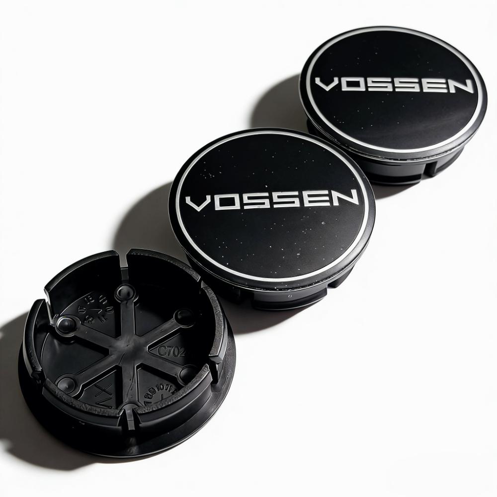 4pcs VOSSEN Logo Emblem Badge Car Wheel Center Caps 48MM 42MM Wheels Hub Cap Rim Hubcaps Cover Replace Car Accessories for Fait