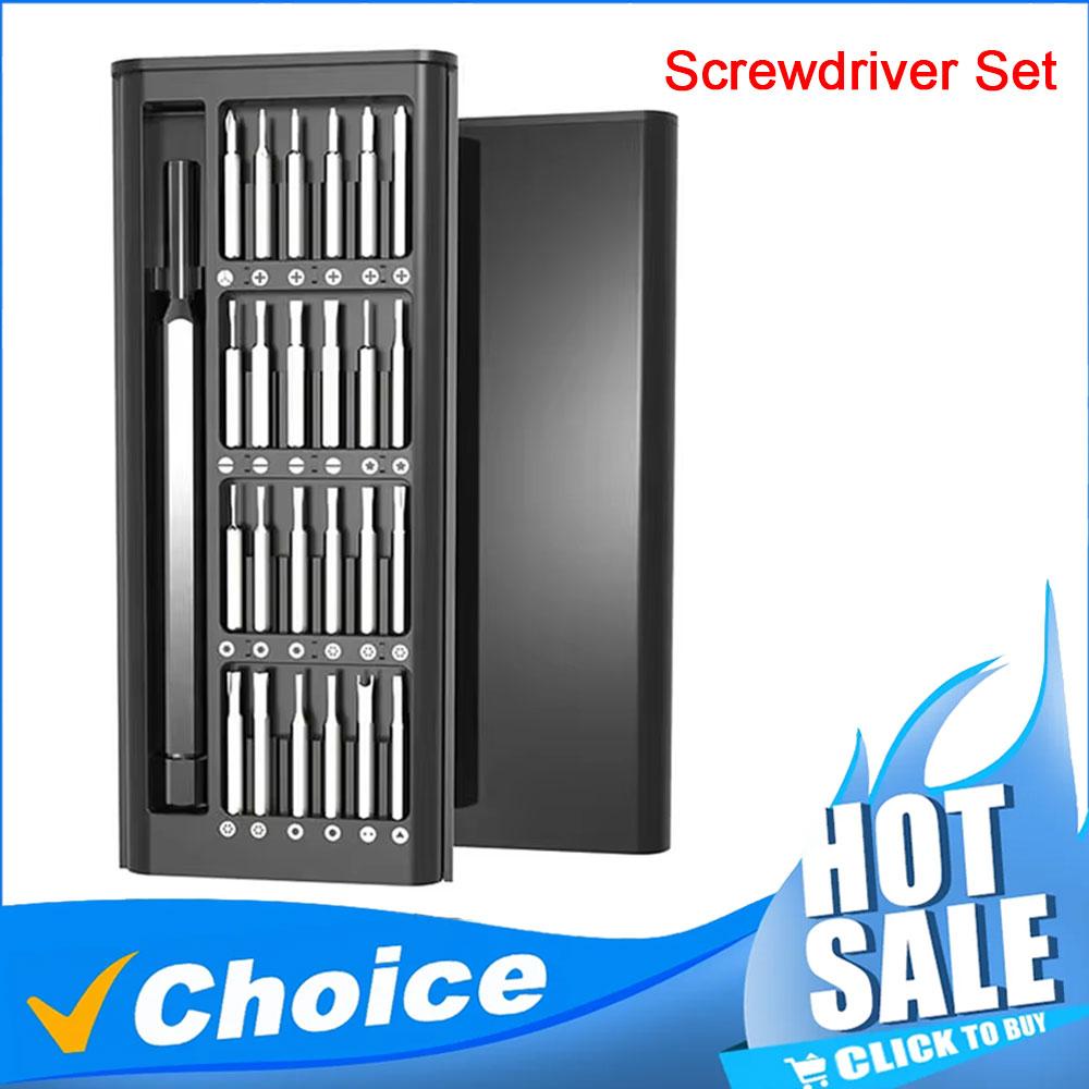 Набор магнитных прецизионных отверток, 25 в 1 с набором из 24 мини-карманных отверток, небольшой набор для ремонта мобильного телефона/ПК/CAME