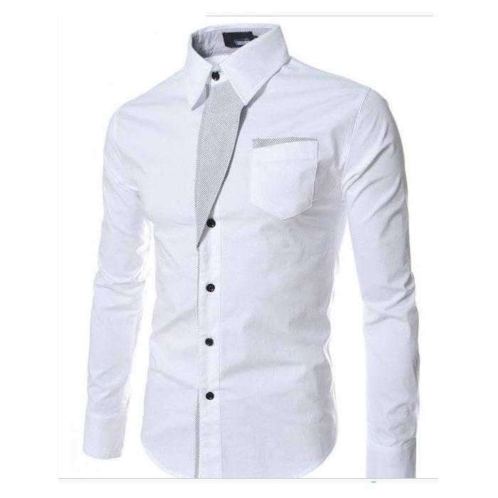 Casual Cotton Soft Thin Mens Shirts Slim Fit Luxury Business Long Sleeve Shirt Male Lapels Outwear Streetwear