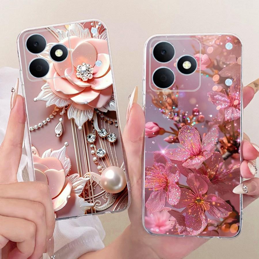 Чехол для Realme Note 80, мягкий матовый силиконовый задний чехол для телефона для Realme Note80 RMX5388 Note 80, защитный бампер-оболочка 6.74''