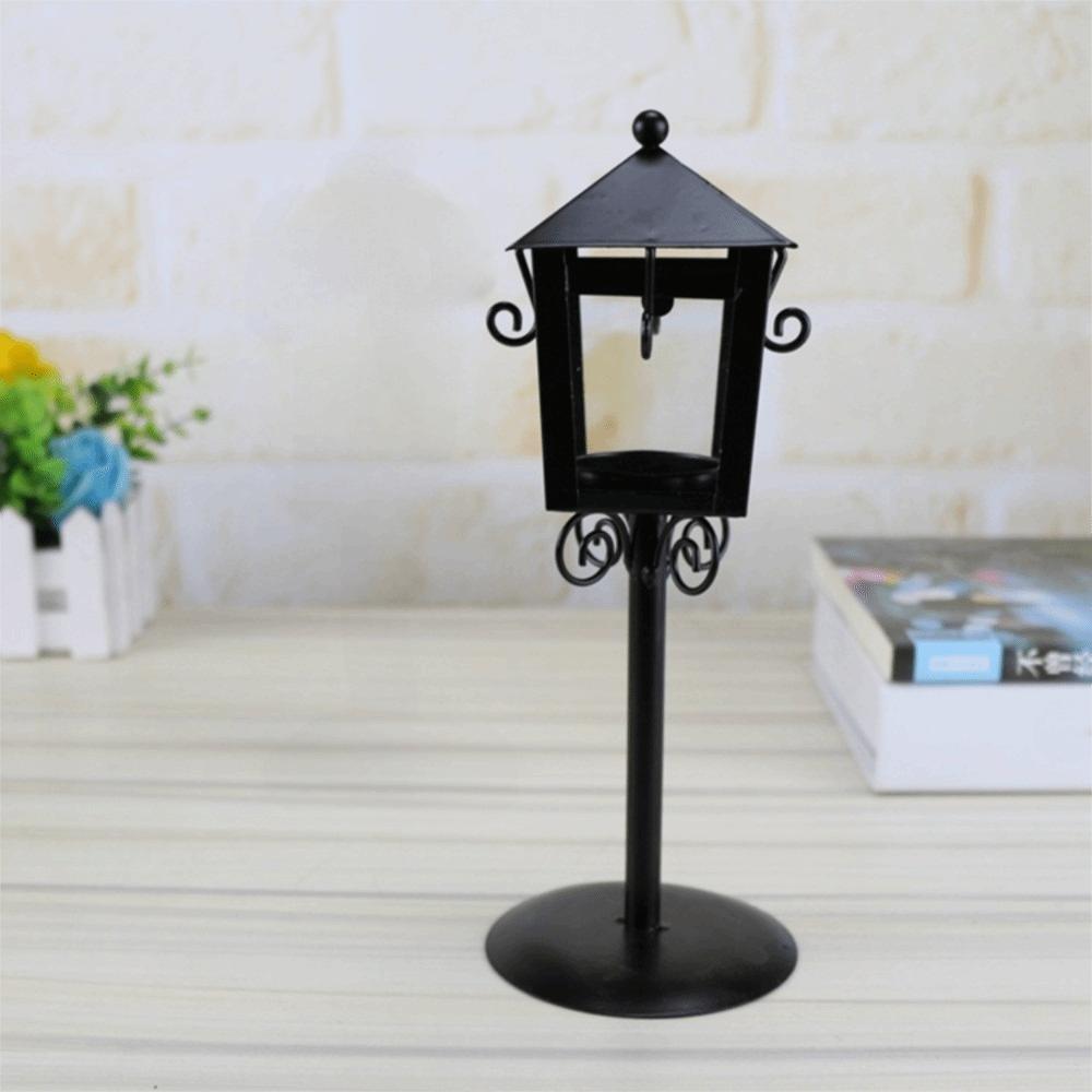 Candleholders Vintage Candle Holder Simple Classical Romantic Candlestick Decoration European Style Candle Lantern Living Room