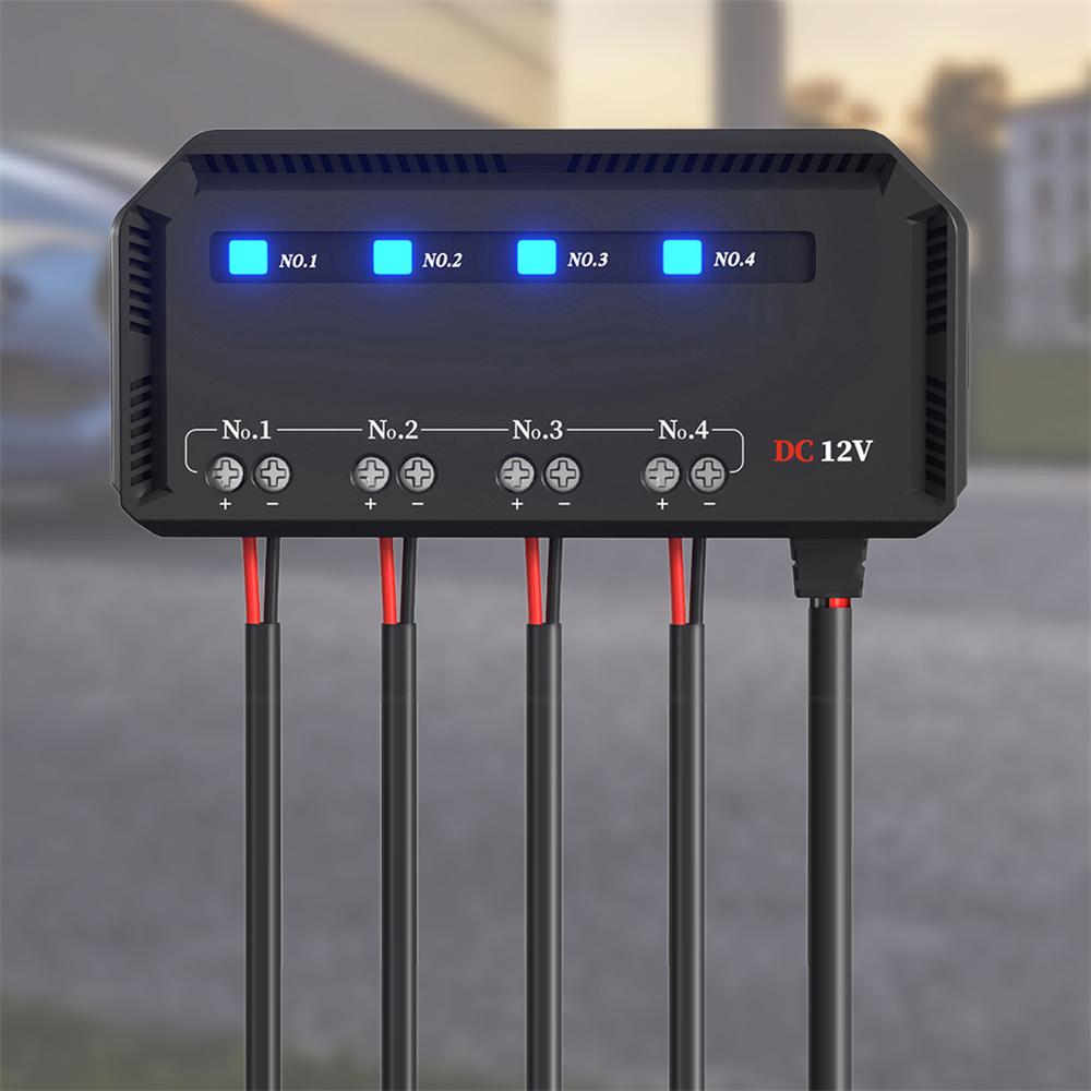 1x 12V Светодиодный индикатор Универсальный блок предохранителей для мотоцикла Защита аккумулятора