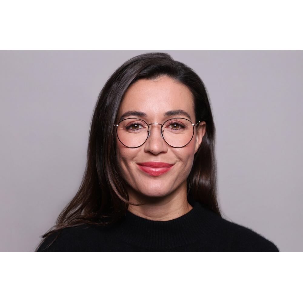 Ray Ban Rx3447v Круглые Металлические 3173 Унисекс Очки