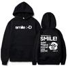Print Clothes Porter Robinson Smile World Tour Hoodies Women Winter Hooded Sweatshirts Kawaii Cartoon Graphic Sudadera