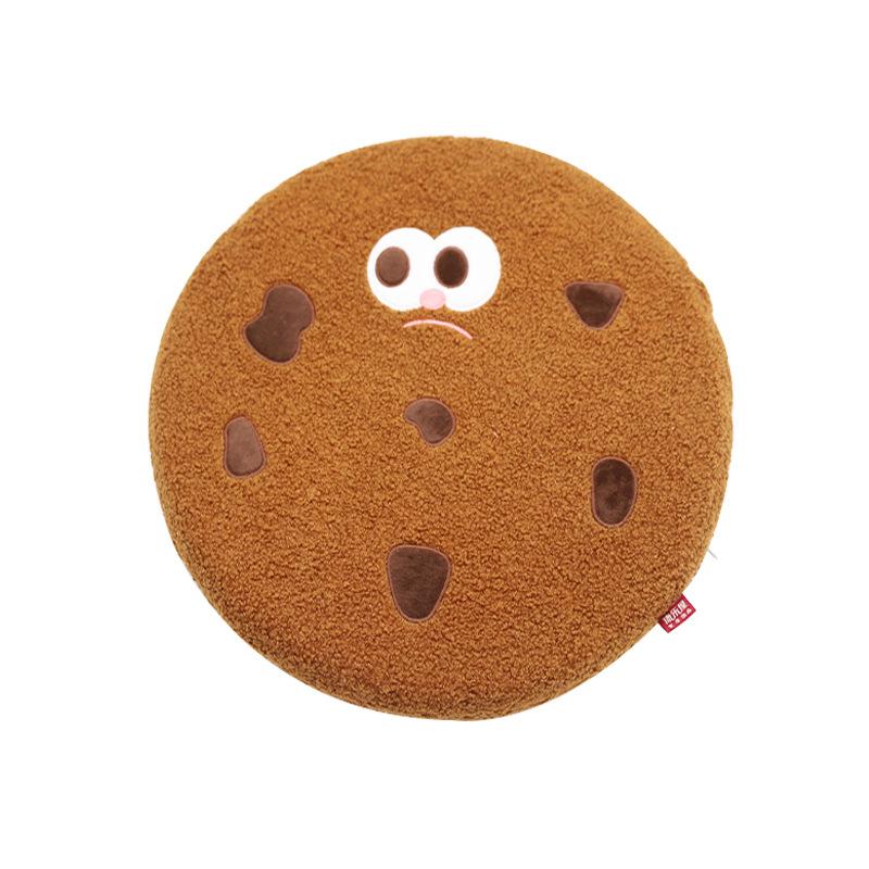 Подушка для сиденья из мультяшного печенья с эффектом памяти, медленный отскок, удобная нижняя подушка, противоскользящая, утолщенная, для домашнего стула