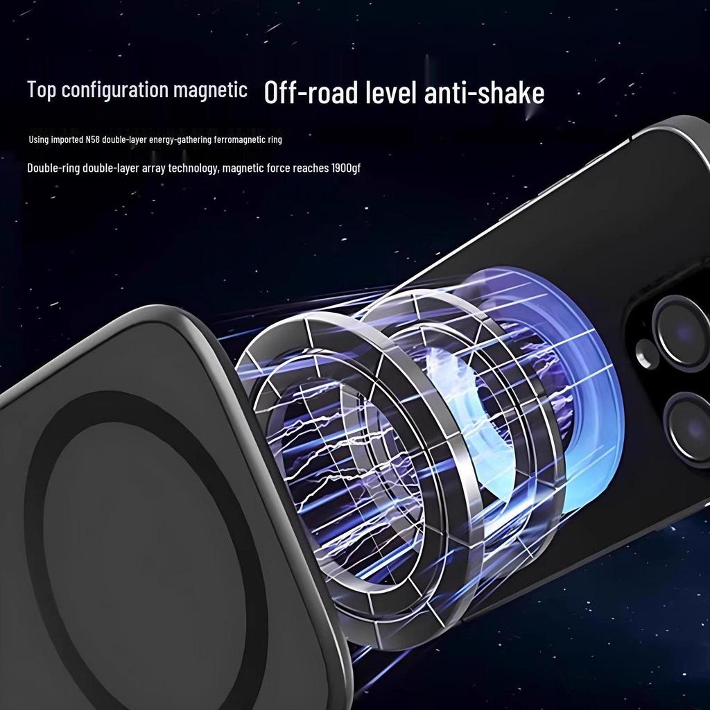 Магнитный складной автомобильный держатель для телефона 360° с поддержкой Magsafe