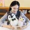 25cm Cartoon Animal Couple Penguin Doll Soft Fat Penguin Plush Toys Stuffed Lovely Girls Christmas Birthday Gift