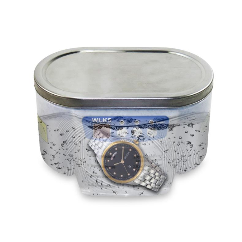 Ultrasonic Cleaner 30/50W Sonicator Bath 40Khz Degas for Watches Contact Lens Glasses Denture