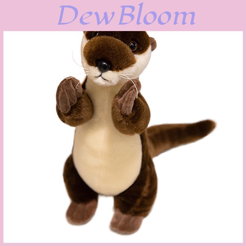 Plush Otter Toy With Pp Cotton Filling For Kids Gift And Collectors
